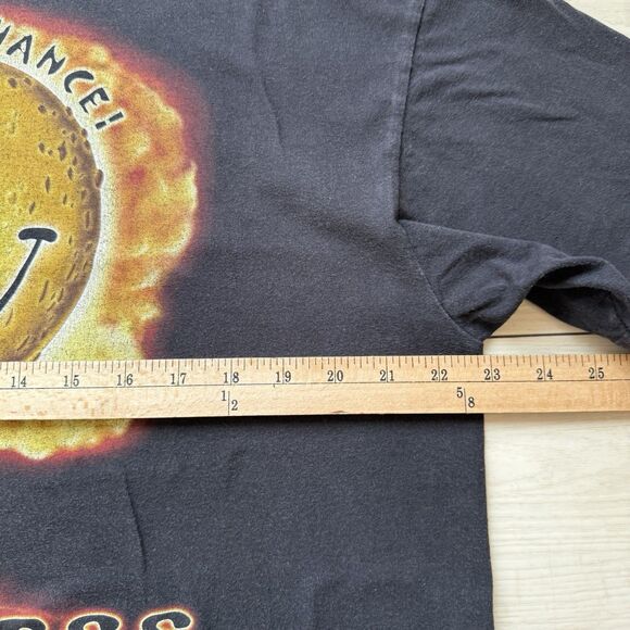 VTG 7.62 Design Black T-Shirt XL Happiness is a Mushroom Cloud War Shirt Bomb - Picture 10 of 11